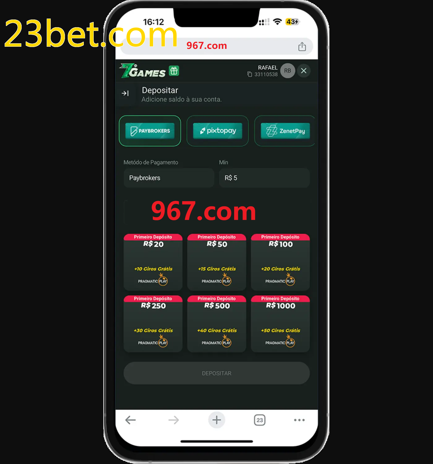 Baixe o aplicativo 23bet.com para jogar a qualquer momento